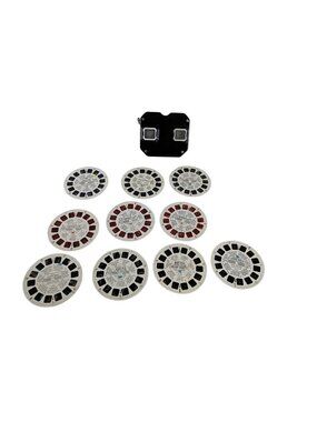 Sawyers View Master Black Bakelite With View-master Reel Vintage